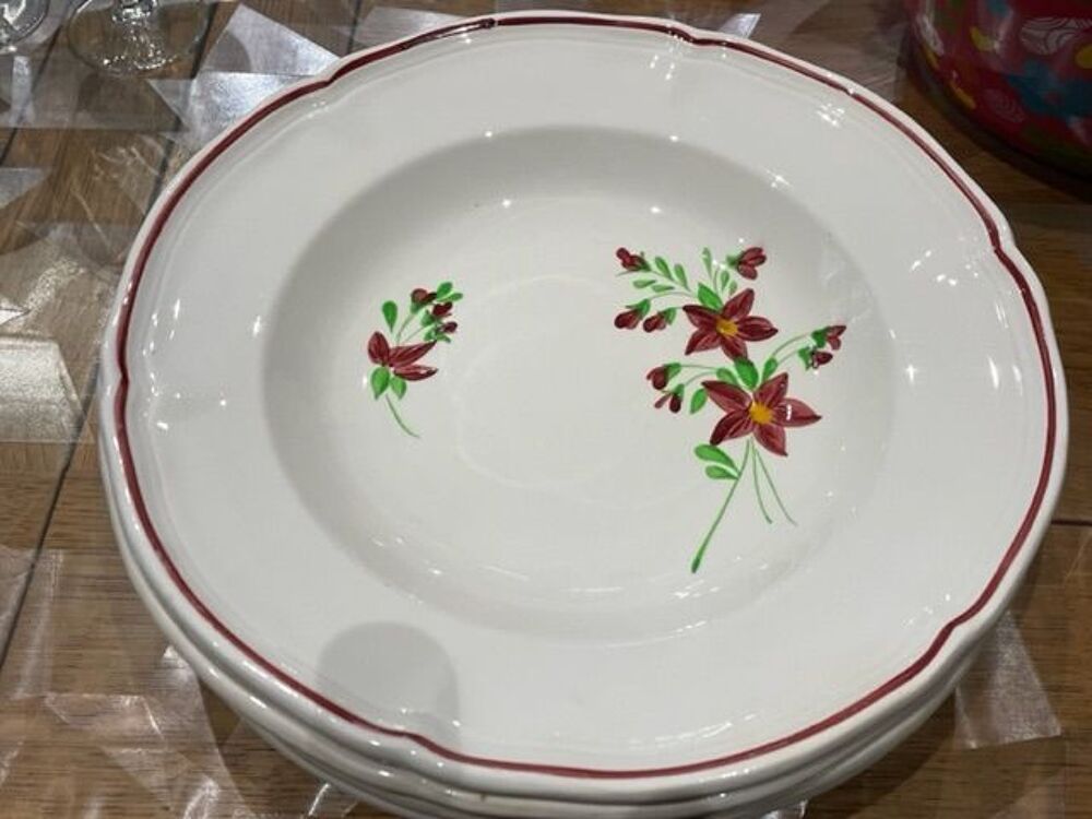 Assiettes anciennes Cuisine