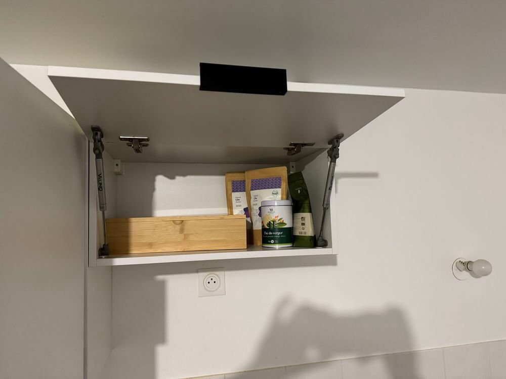 Cuisine 140cm + plaque de cuisson vitroc&eacute;ramique Meubles