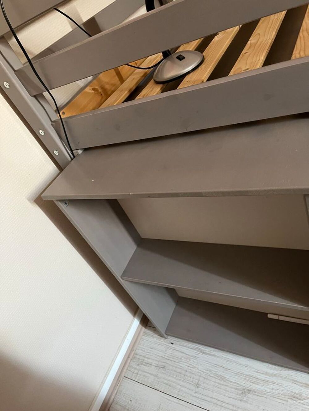 lit mezzanine enfant mi hauteur Meubles