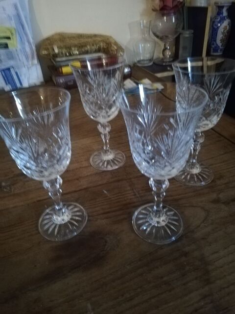 Verre  pied cristal 20 Tarnos (40)