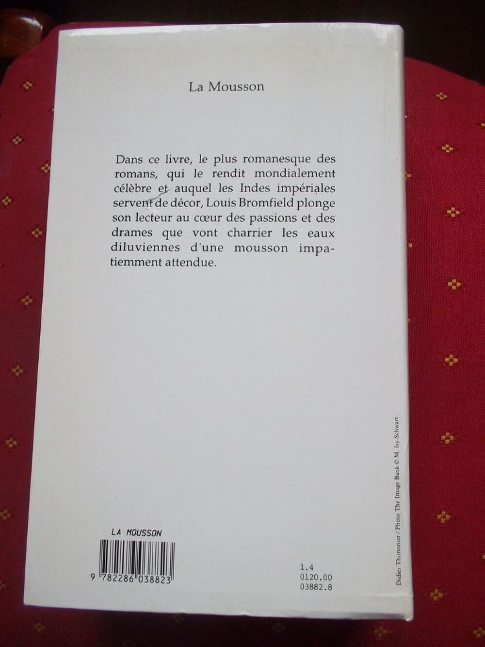 La mousson // roman Livres et BD