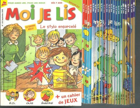 MOI JE LIS dès 7 ans, 35 livrets chacun avec  un grand récit 35 Montauban (82)