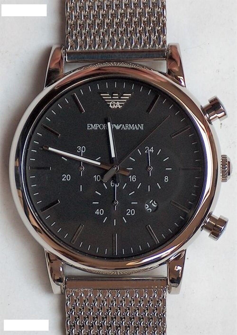S&eacute;rie Limit&eacute;e INOX : Montre Emporio Armani NEUVE Bijoux et montres