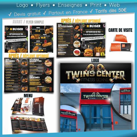 GRAPHISTE FREELANCE | LOGO, FLYER, SITE WEB, D&Eacute;PANNAGE
0 83000 Toulon