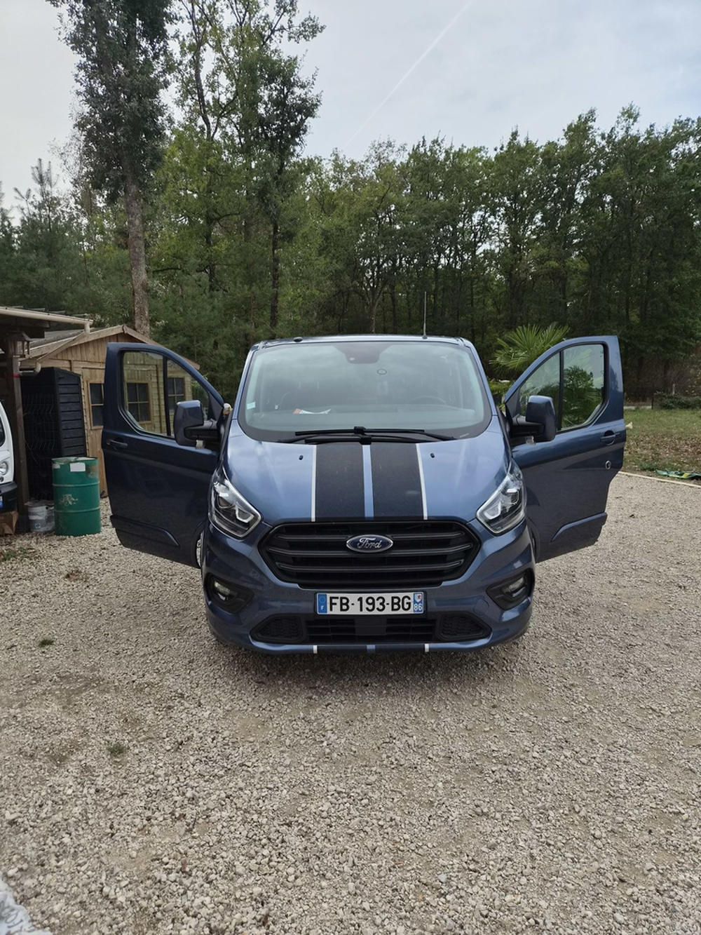 Transit Custom TRANSIT CUSTOM CA 300 L1H1 2.0 ECOBLUE 170 S&S BVA LIMITED 2018 occasion 41200 Villefranche-sur-Cher