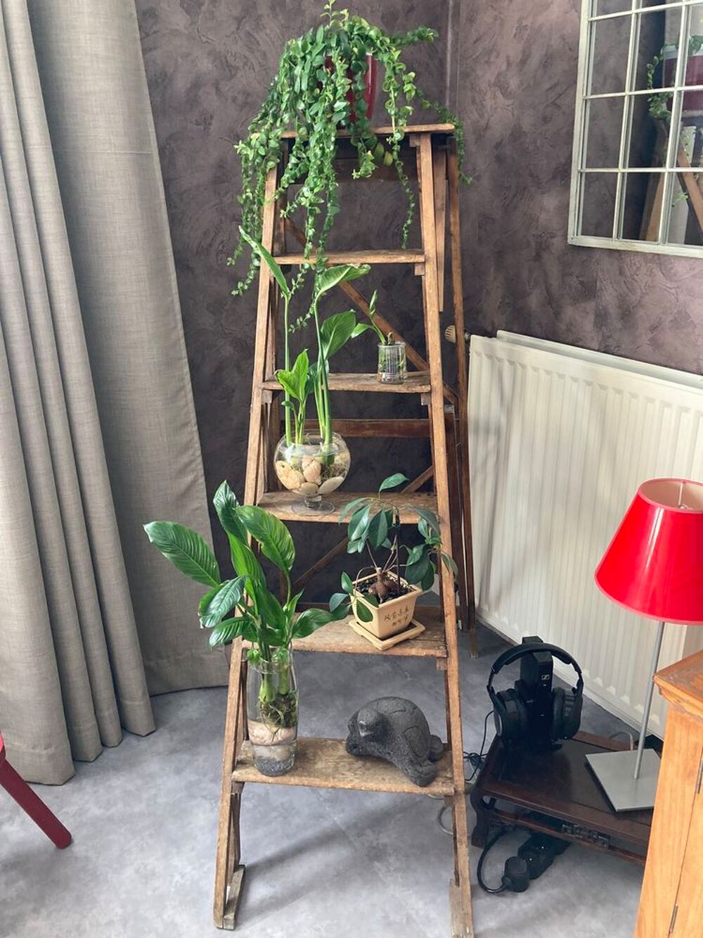 Escabeau en bois Décoration