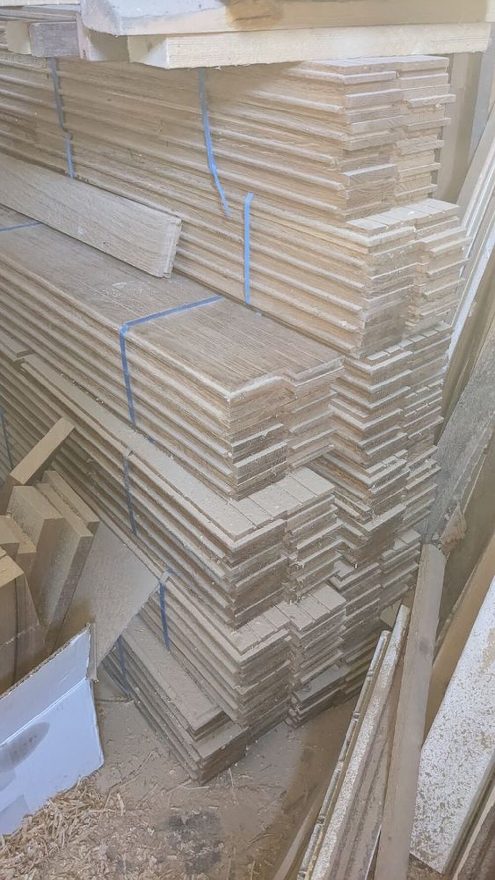 parquet ch&ecirc;ne massif Bricolage