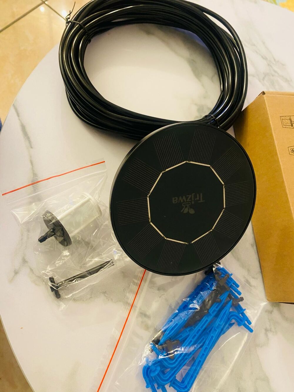 Kit Arrosage Automatique pour Int&eacute;rieur et Exterieur Balcon Jardin