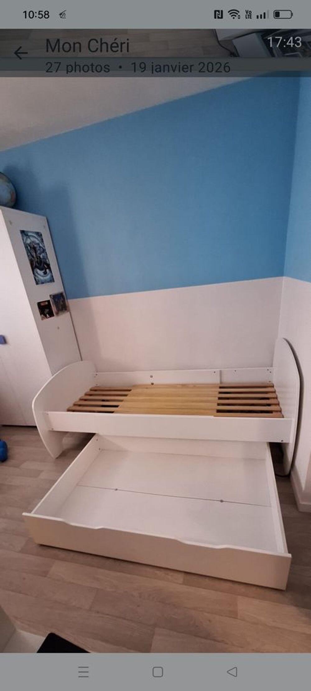 Chambre compl&egrave;te enfant Mobilier enfants