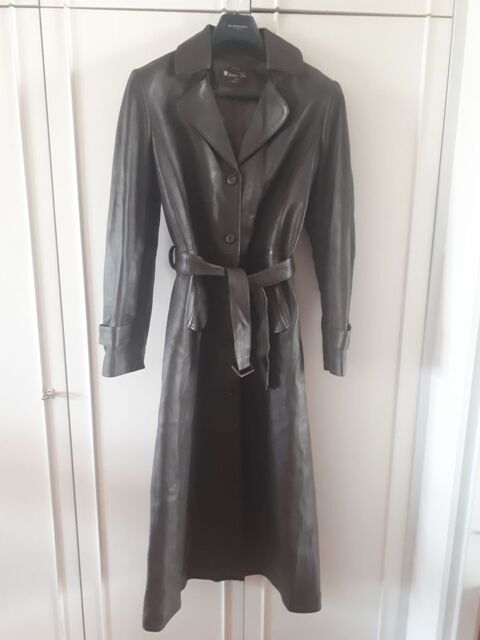 Manteau long en cuir  - 40/42 - ETAT IMPECCABLE 100 Villemomble (93)