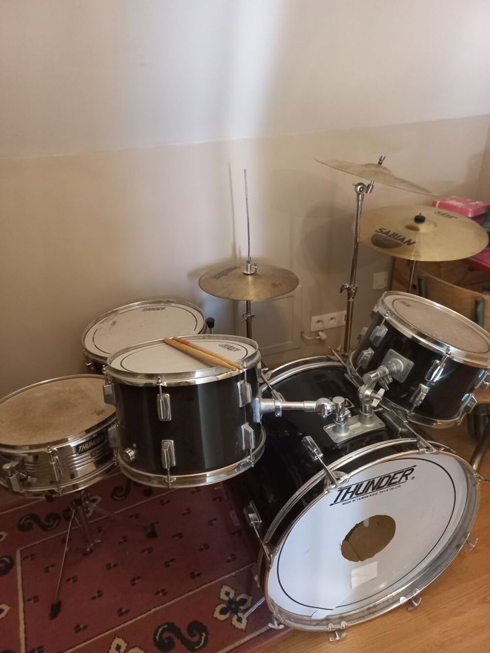 Batterie compl&egrave;te pour d&eacute;butant Instruments de musique