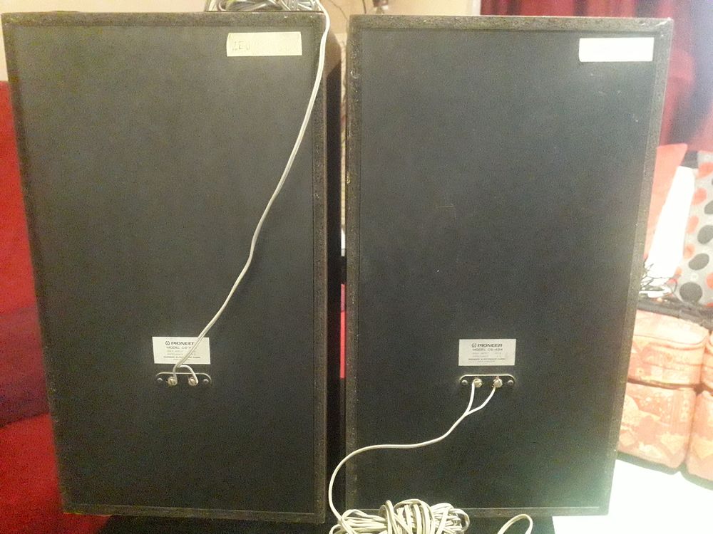 2 enceintes de Marque PIONEER Audio et hifi