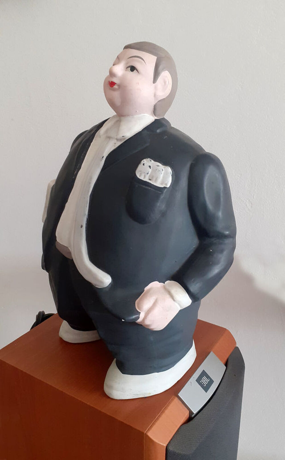 Figurine d&eacute;corative 'Homme d'Affaire Fat' Dcoration