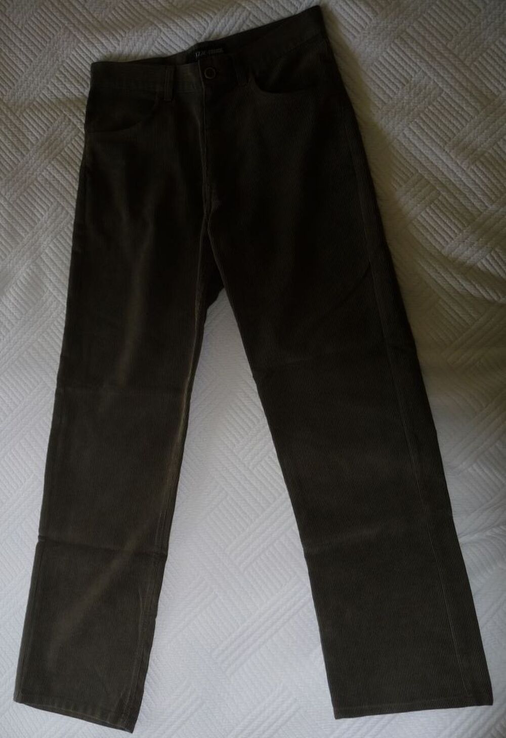Pantalon velours Izac Casual taille 40 Vêtements