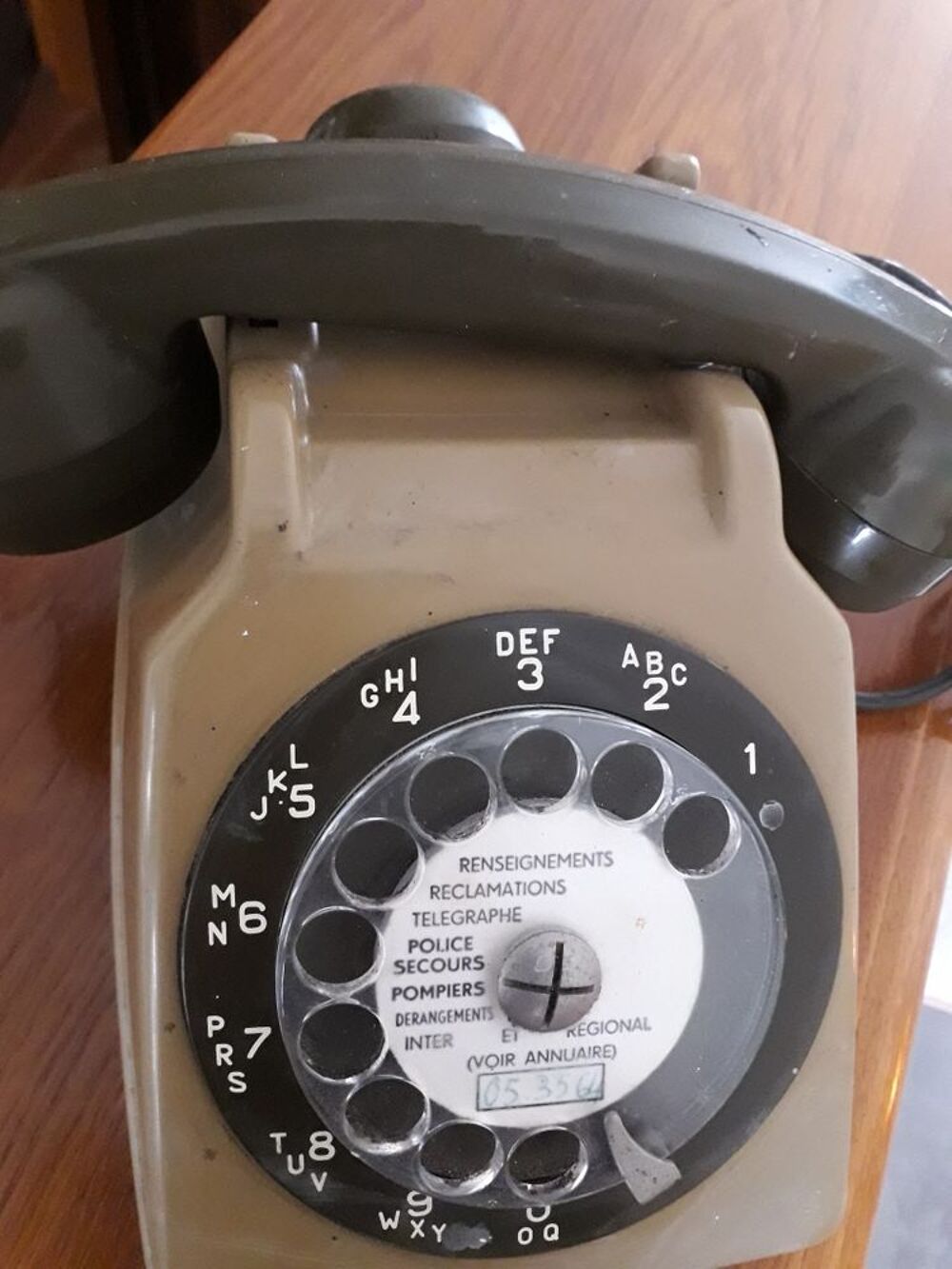 t&eacute;l&eacute;phone ann&eacute;e 70 Décoration