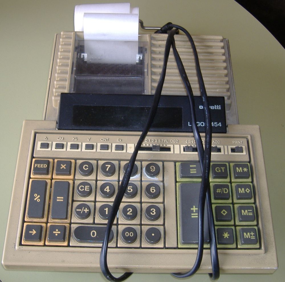 Machine &agrave; calculer Olivetti Matériel informatique