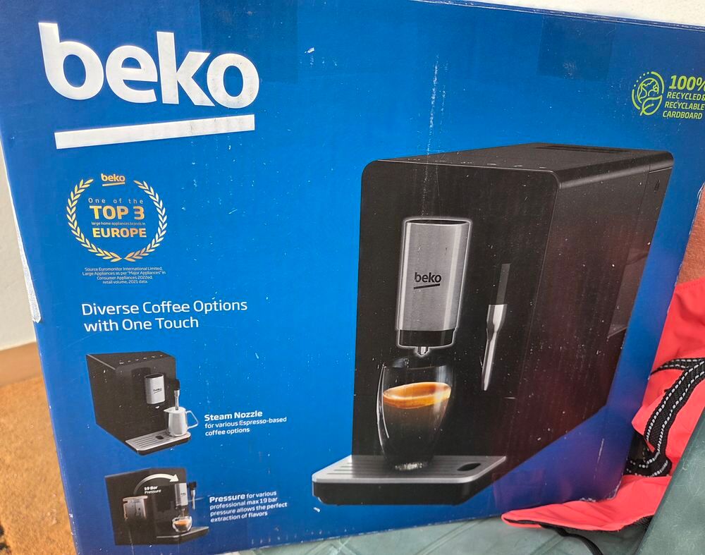 machine &agrave; caf&eacute; avec broyeur marque beko.
Electroménager
