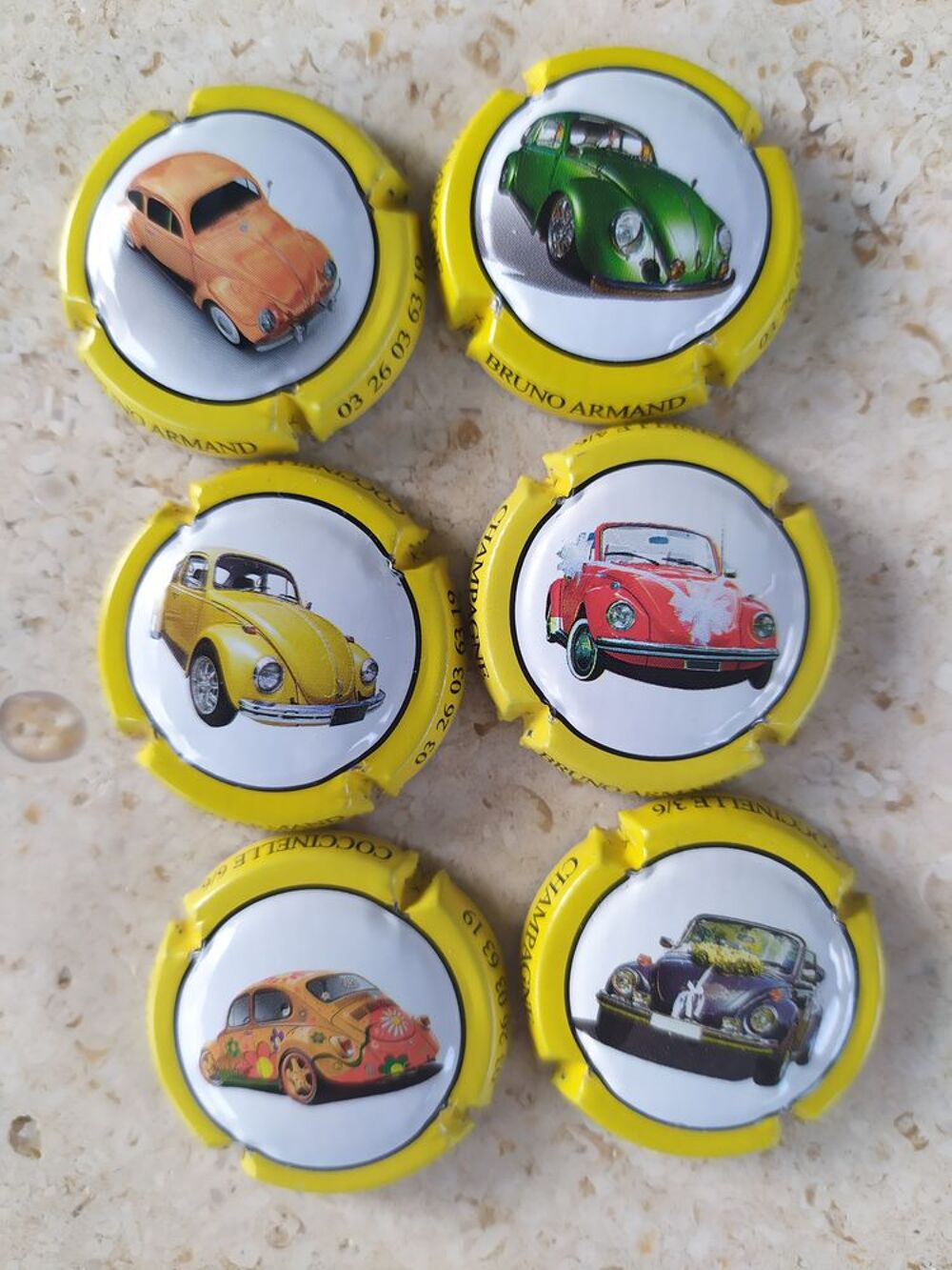 Capsules de Champagne 