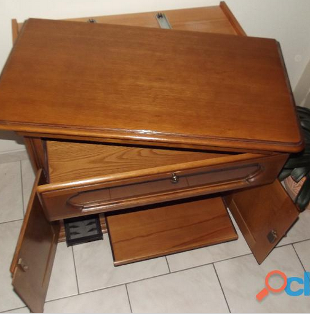 Meuble TV avec tablettes coulissantes et plateau coulissant Meubles