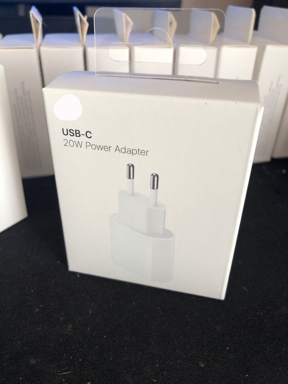 chargeur secteur rapide IPhone avec box Matériel informatique