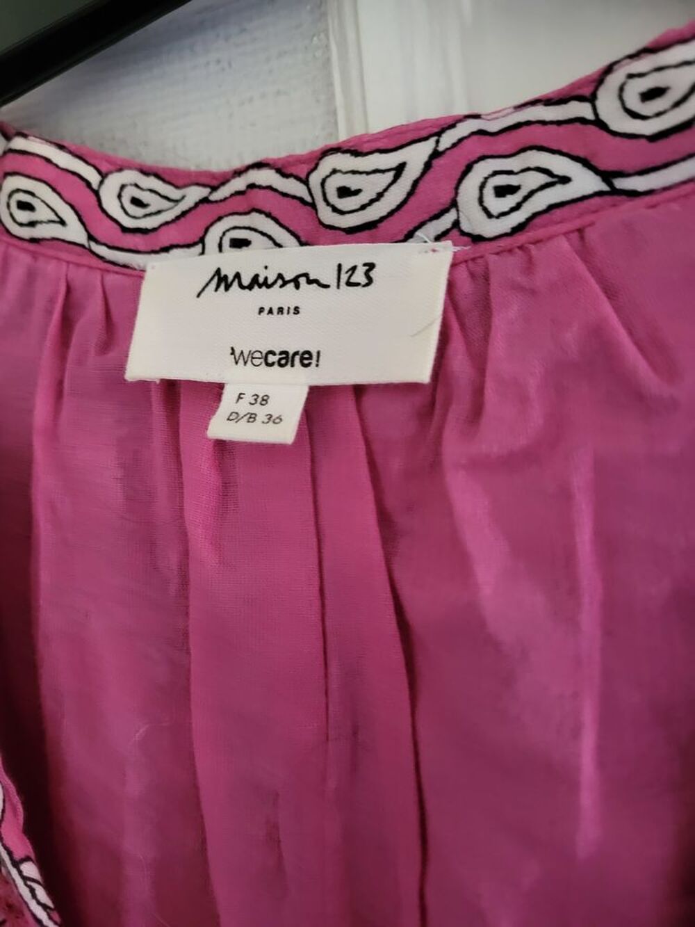 Superbe robe &eacute;t&eacute; MAISON 123 TBE - PRIX MINI !!! Vêtements