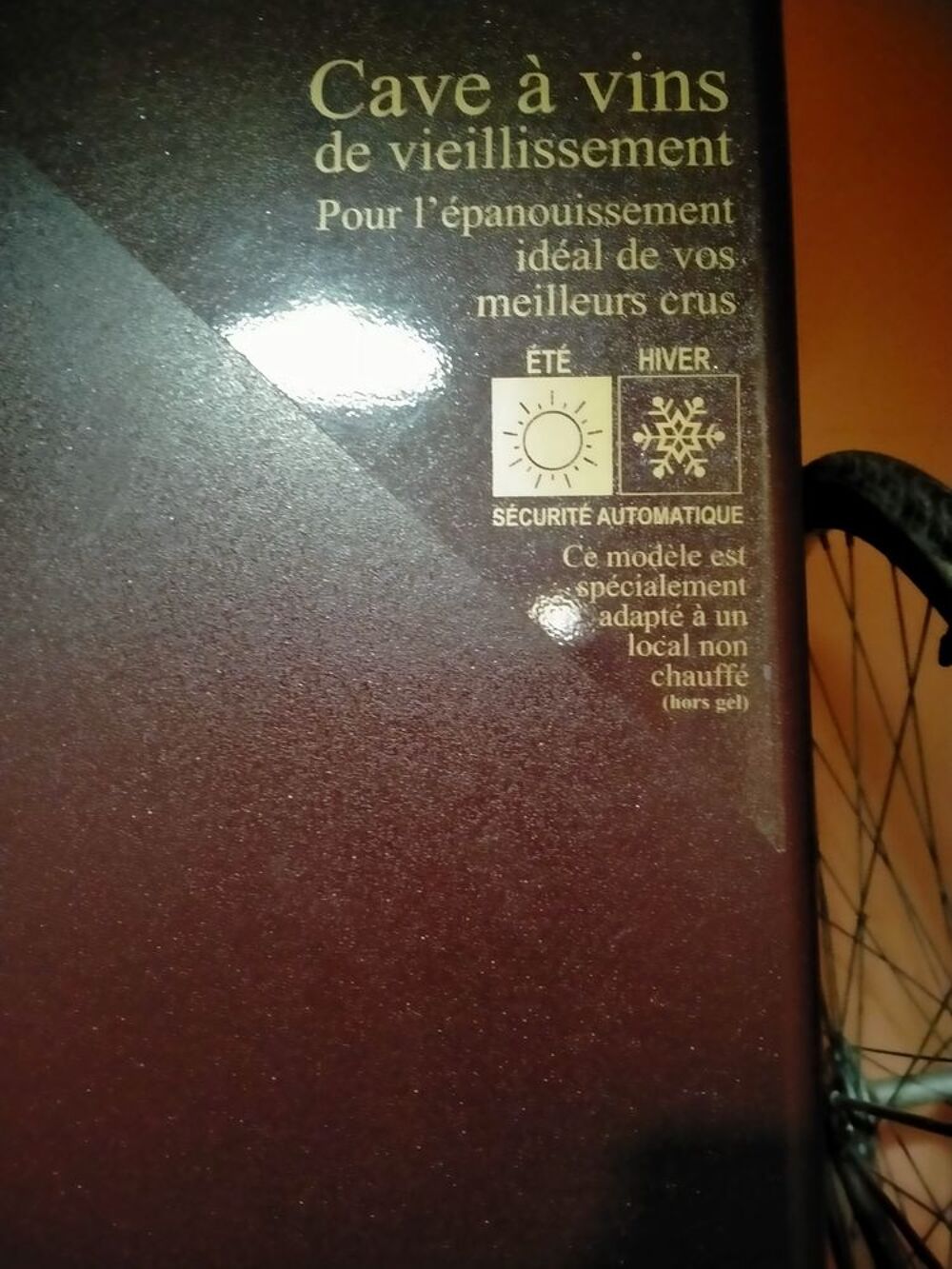 Cave de vieillissement Electroménager