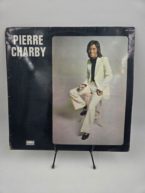 Vinyle 33 tours Pierre Charby avec fourreau (fourreau abîmé) 8 Vulbens (74)