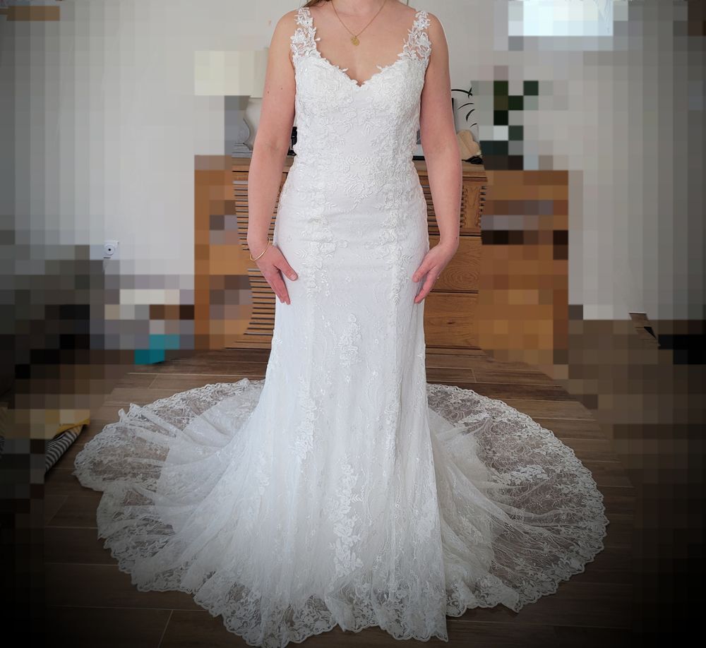 Robe de mari&eacute;e NEUVE jamais port&eacute;e, Justin Alexander Vêtements