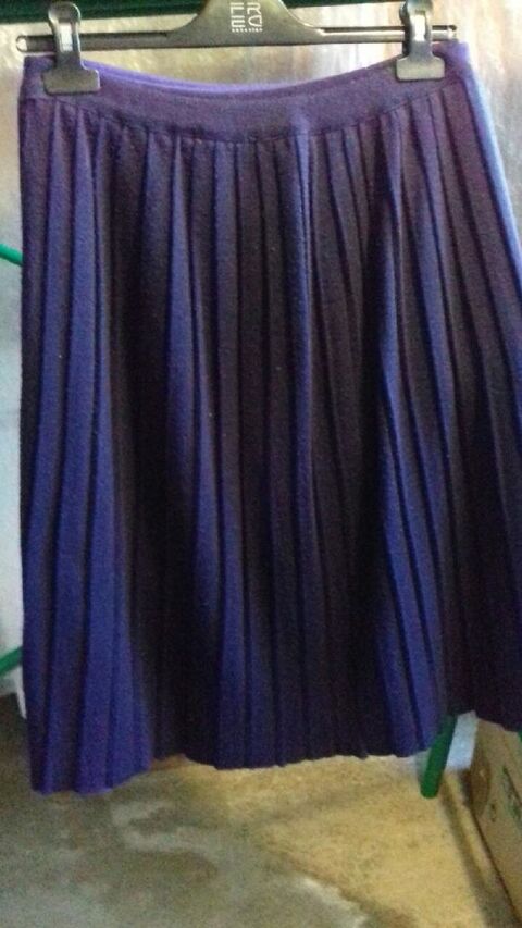 Jupe pliss�e neuve violine pas denvoi 15 Craponne (69)