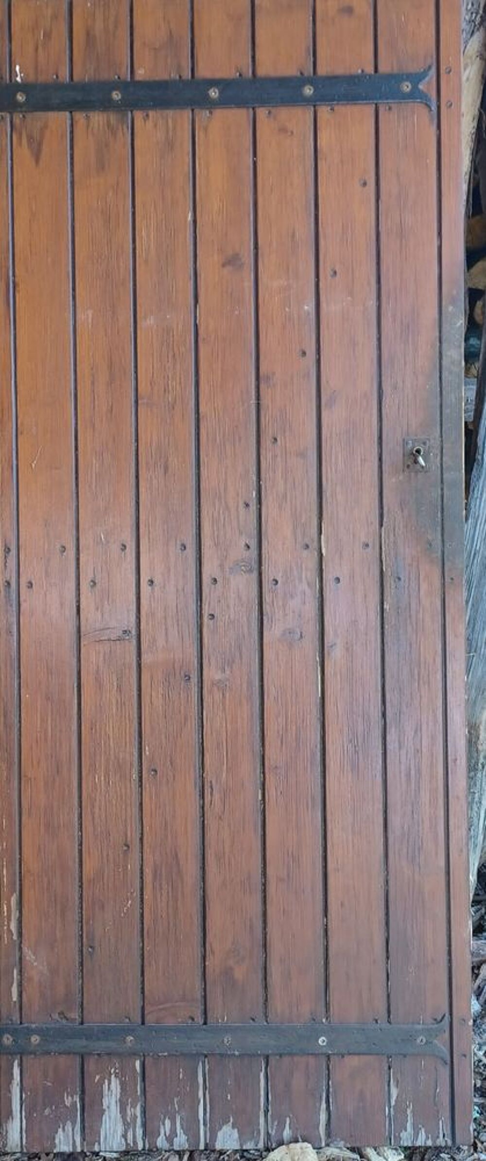 porte en bois ext&eacute;rieure Bricolage