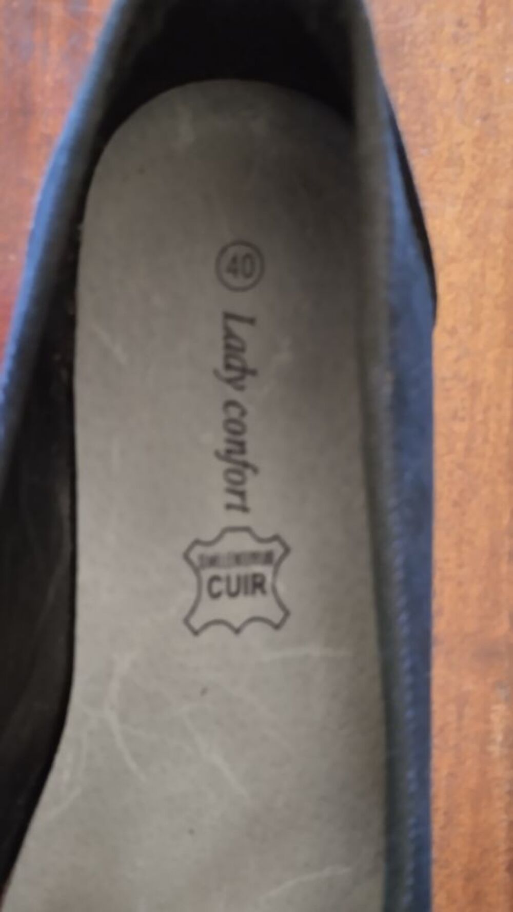 ballerines en cuir Chaussures