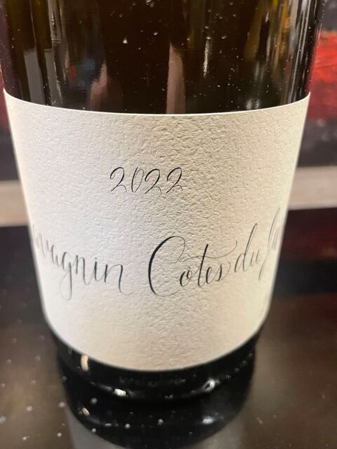1 Bt SAVAGNIN 2022 Cotes du Jura Frédéric COSSARD 21 St Roma 65 Vigneux-sur-Seine (91)