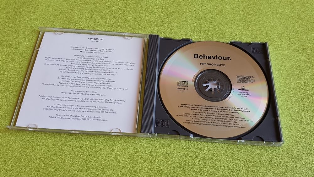 PET SHOP BOYS CD et vinyles