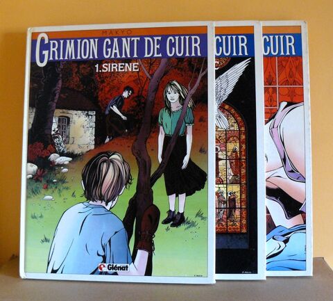 Lot de 3 Grimion gant de cuir - Tomes 1 à 3 (3 en EO) 20 Argenteuil (95)