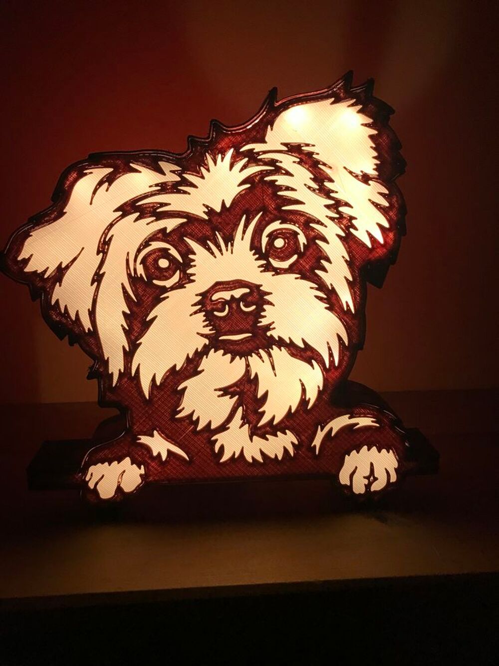 Lampe YORKSHIRE &eacute;clairage leds &agrave; piles Décoration