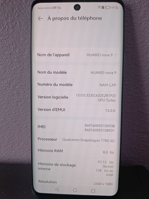 Portable HUAWEI 130 Castanet-Tolosan (31)
