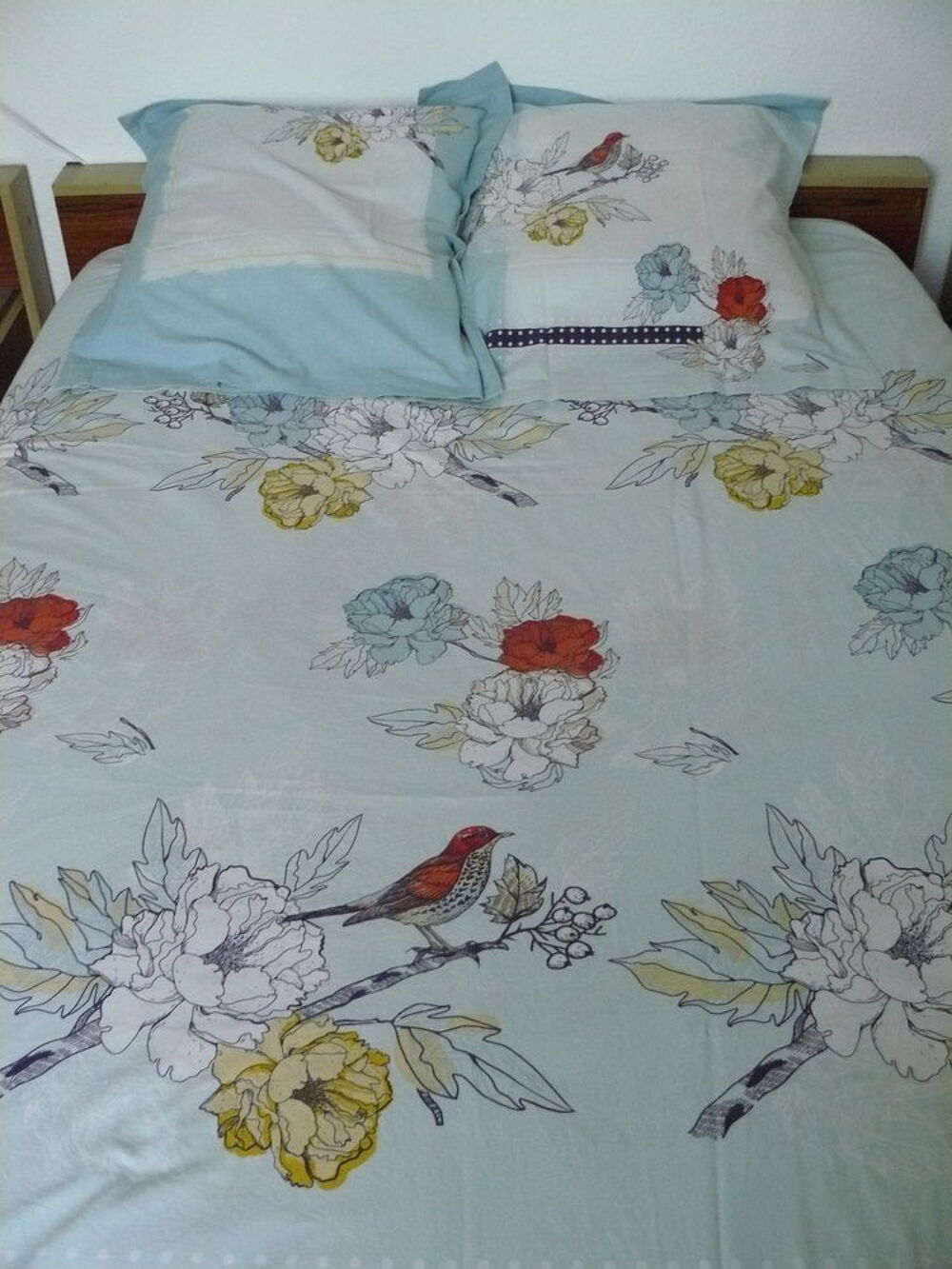 linges de lit (draps parures....) "bibi" Décoration