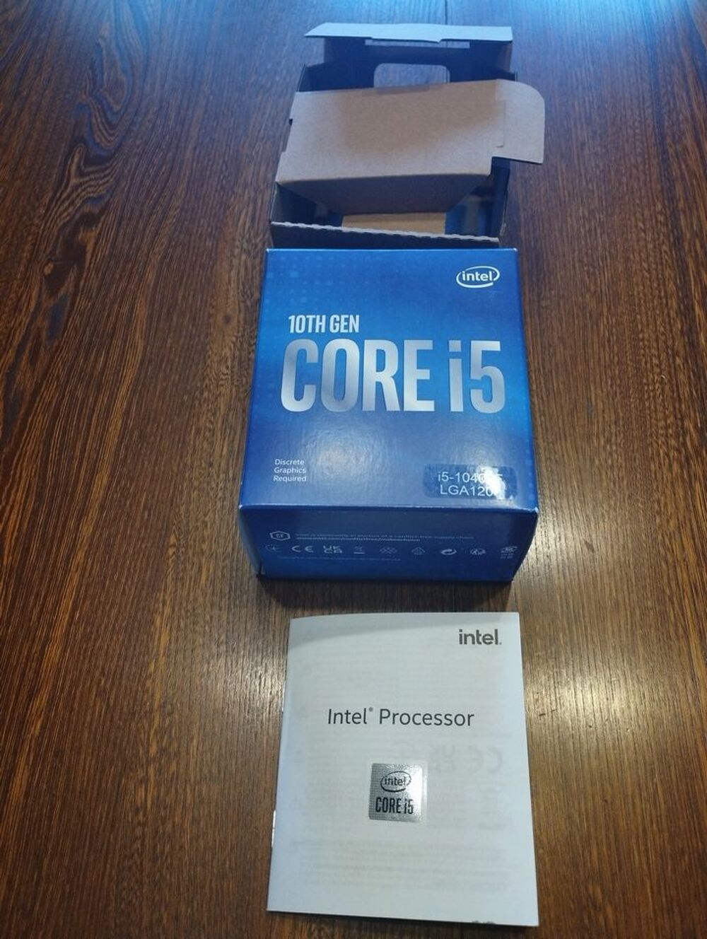 Processeur Intel Core I5-10400F 10e g&eacute;n&eacute;ration - NEUF Matériel informatique