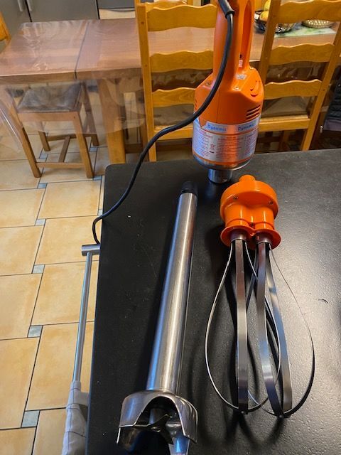 Mixeur plongeant professionnel Dynamic MF200 + fouet inox 259 42720 Pouilly-sous-charlieu