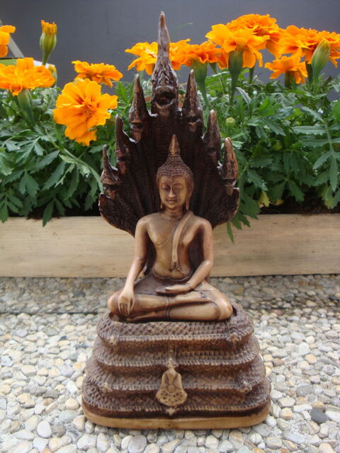 BOUDDHA AVEC SERPENT A 7 TTES 25 Lyon 6 (69)