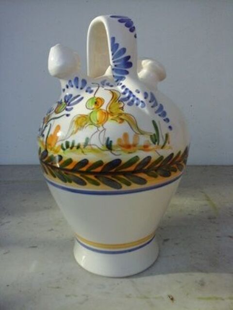 Cruche Gargoulette poterie verniss�e 10 Montauban (82)