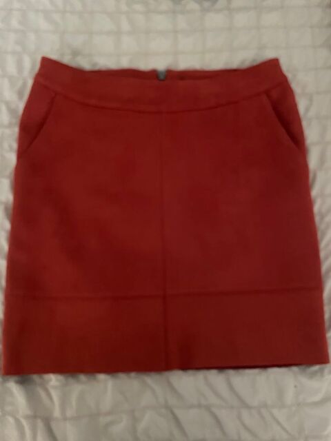 Jupe rouge brique Only S Sillingy (74)