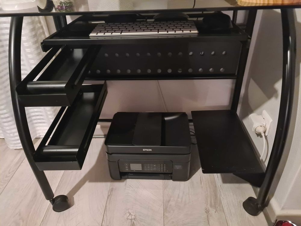 bureau en verre Meubles