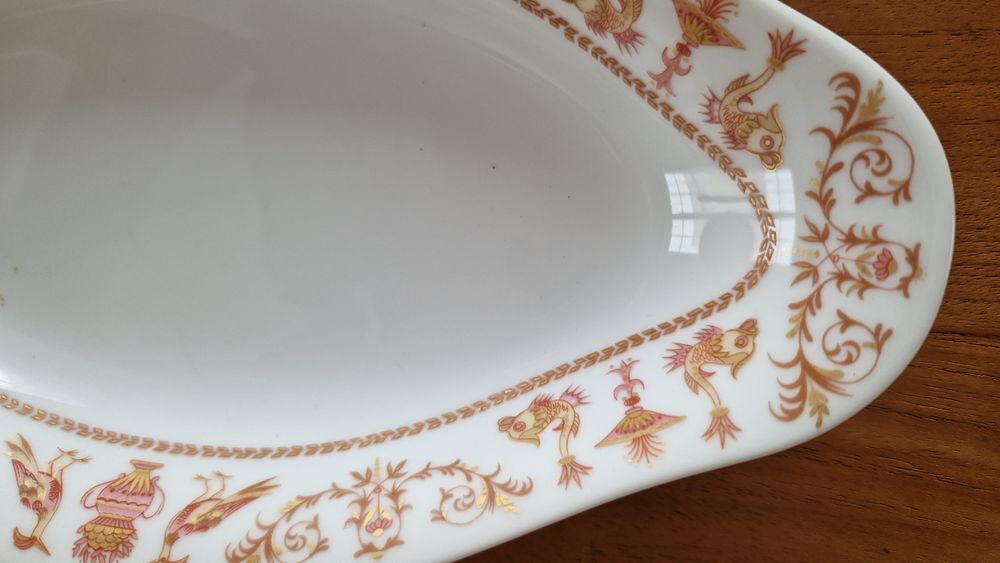 2 raviers vintage porcelaine Limoges Chastagner et Cie Décoration