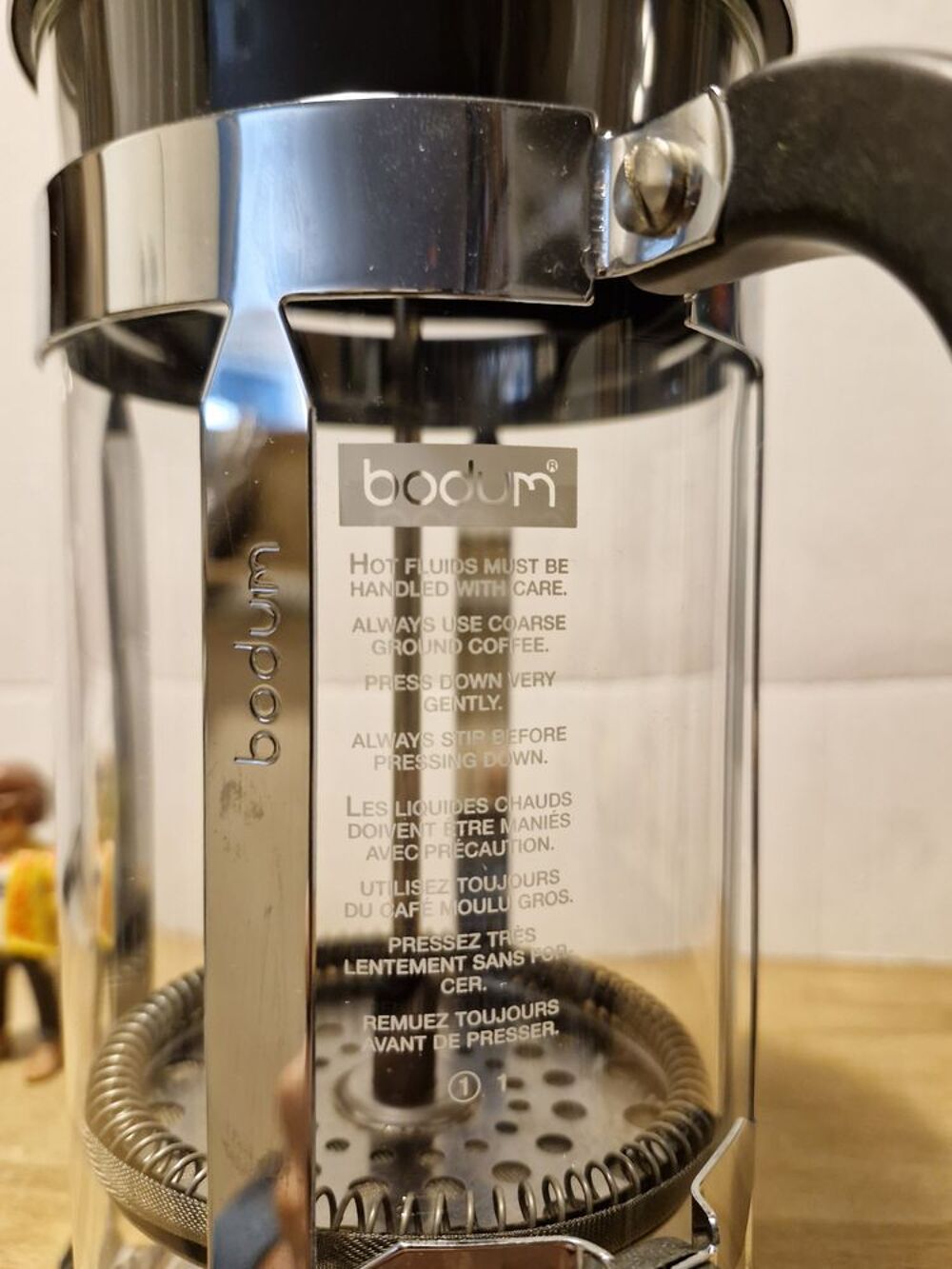 BODUM grande cafeti&egrave;re a piston 1L, mod&egrave;le CHAMBORD Cuisine