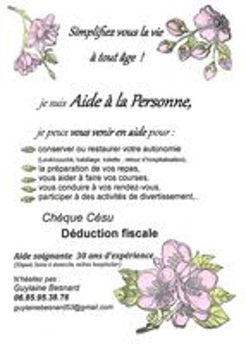   Aide à la Personne 