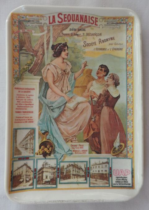 Vide poches rectangulaire ancien des an. 70 UAP S�quanaise 15 Castries (34)