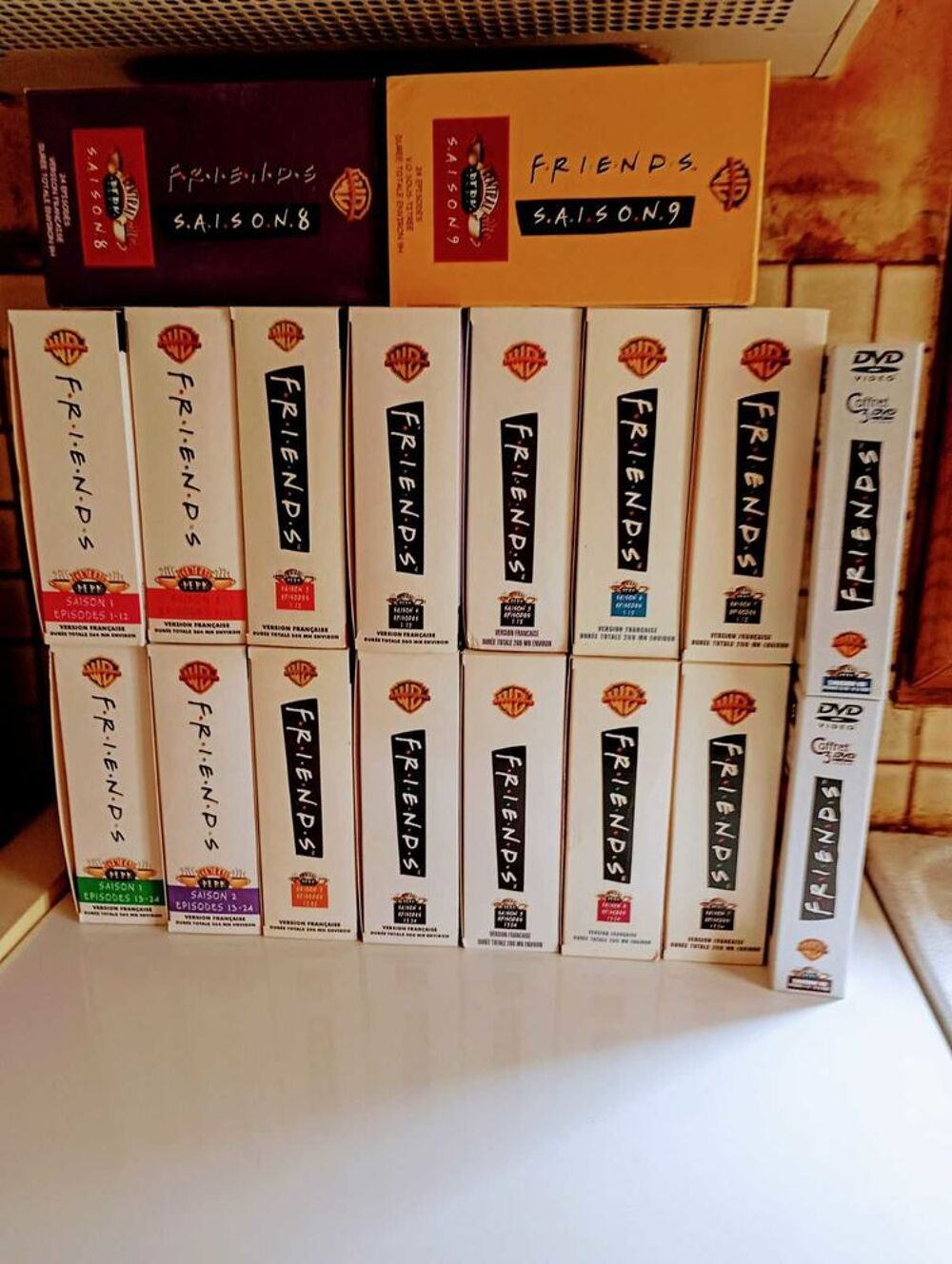 s&eacute;rie FRIENDS 10 saisons DVD et blu-ray