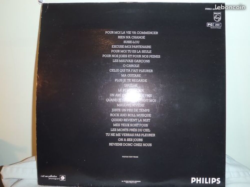 Vinyles : Johnny Hallyday : Le P&eacute;nitencier : double album CD et vinyles