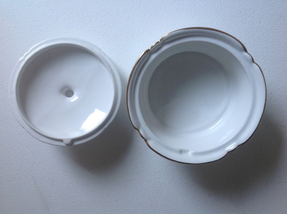 BOITE PORCELAINE ROYAL WINTON TIFFANY MEADOWSWEET Envoi Poss Décoration